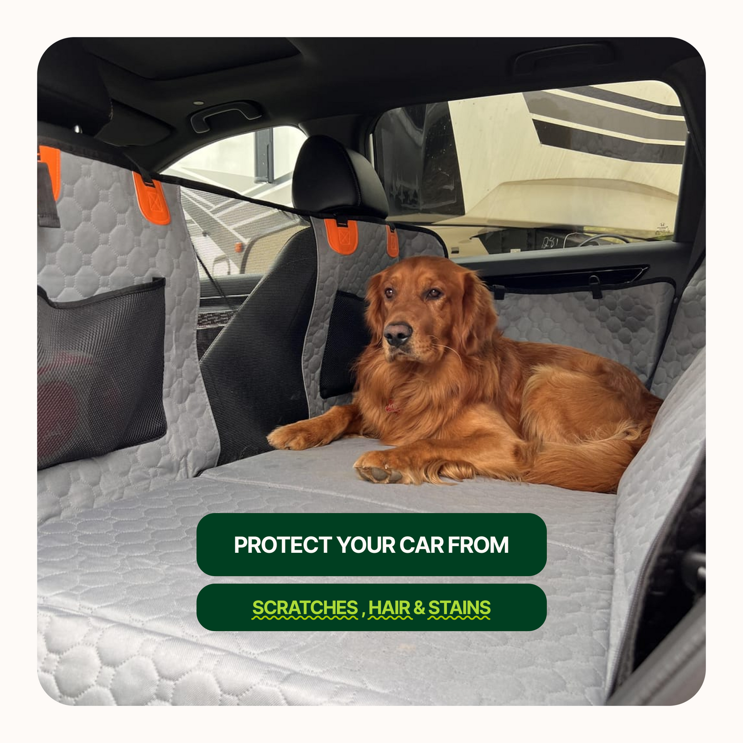 Hard bottom seat cover